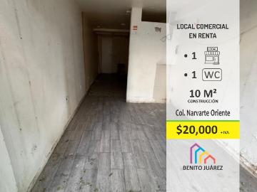 Local en renta Vertiz Narvarte sobre Eugenia