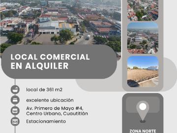 Local en Renta – Av. Primero de Mayo, Centro Urbano, Cuautitlán Izcalli