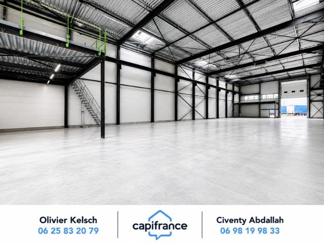 LOCAL INDUSTRIEL NEUF 1 058 M² À VENDRE – PONT ROULANT 12,5 T – HSP 12 M – SAVOIE SAINTE HELENE SUR ISERE 73