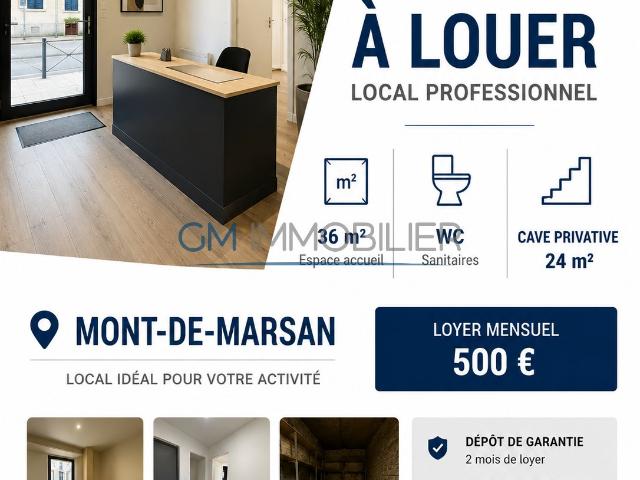 Local professionnel avec fort potentiel Mont de Marsan
