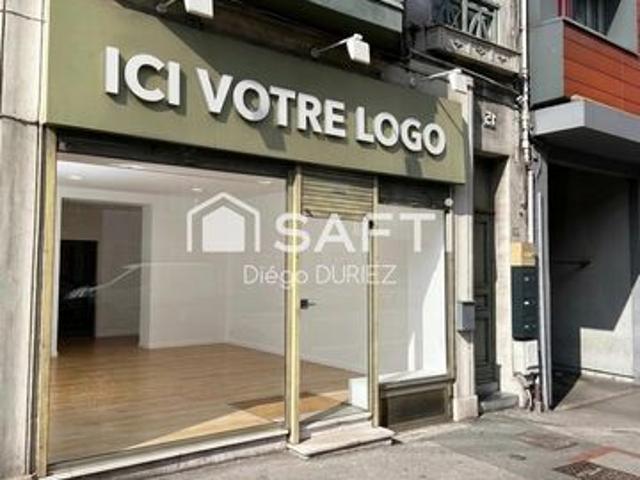 LOCAL PROFESSIONNEL COEUR DUNKERQUE RÉNOVÉ DE 60 M²