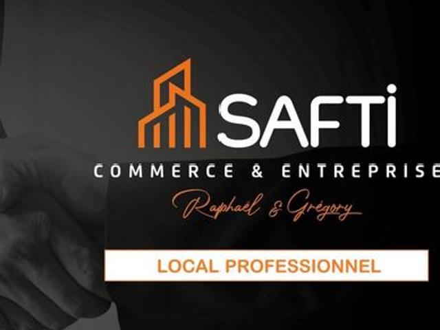Local professionnel en duplex 70 m² avec garage