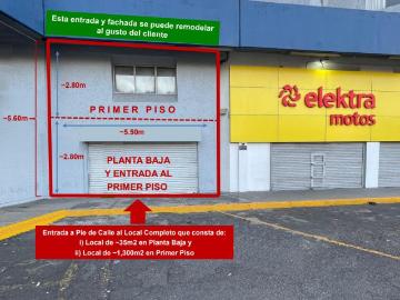 Local Renta Calzada Vallejo 1600 m2 Planta Baja y Primer Piso