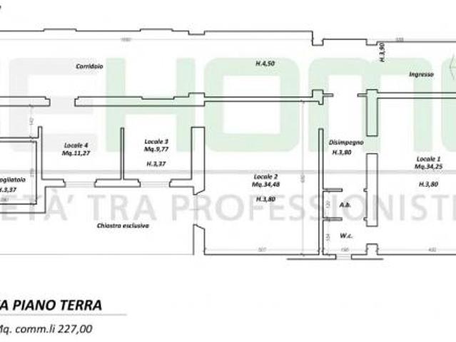 Locale comm.le/Fondo in affitto a Livorno 200 mq Rif: 1418408