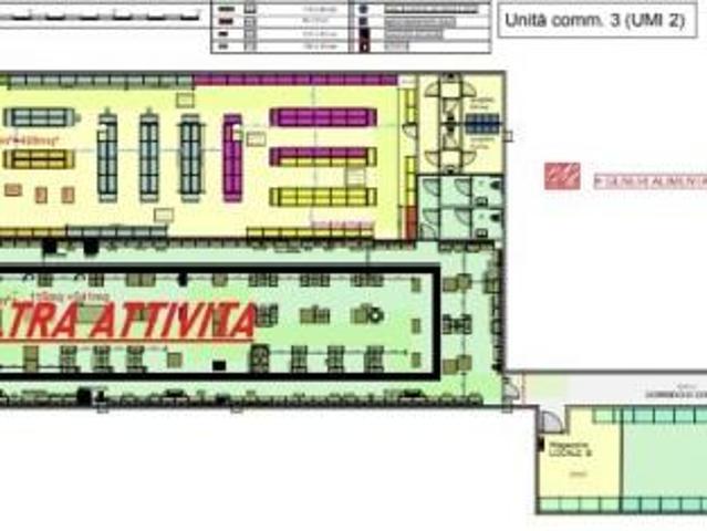 Locale comm.le/Fondo in affitto a Sarzana 422 mq Rif: 1413760