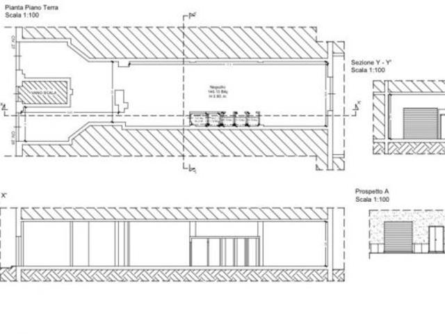 Locale commerciale C/1 in affitto – Torre Angela