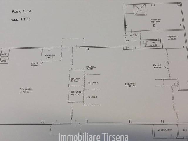 Locale commerciale in affitto a Orvieto