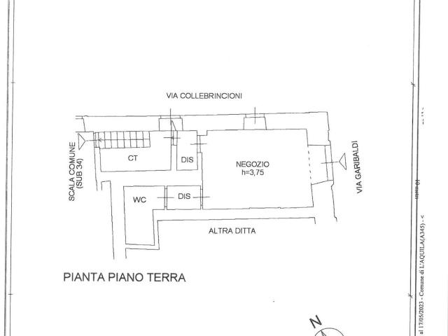 Locale commerciale in affitto a L'Aquila, Centro storico