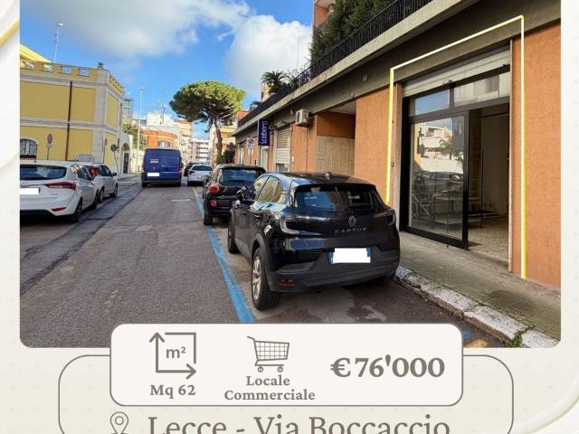 Locale in vendita di 70 m² in Via Giovanni Boccaccio, 16