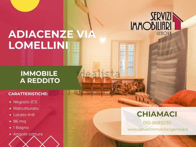 Locale in vendita di 86 m² in Via Lomellini