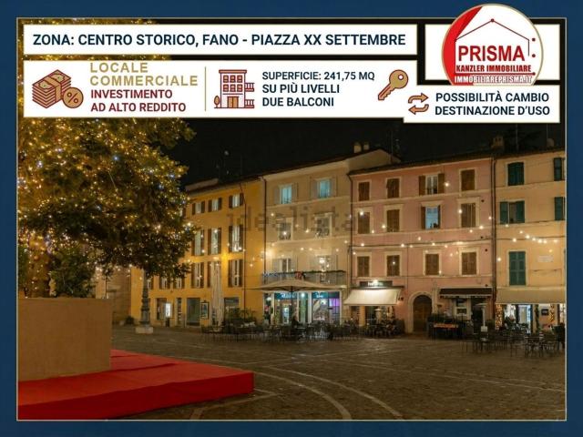 Locale in vendita di 242 m² in Piazza XX Settembre