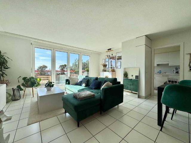 Spacious 2.5 room apartment with lake view