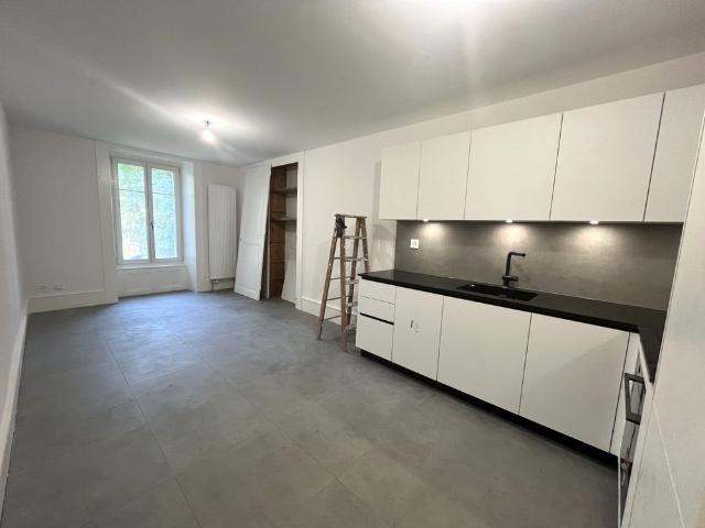 Beautiful renovated 2 room apartment with garden in Yverdon les Bains