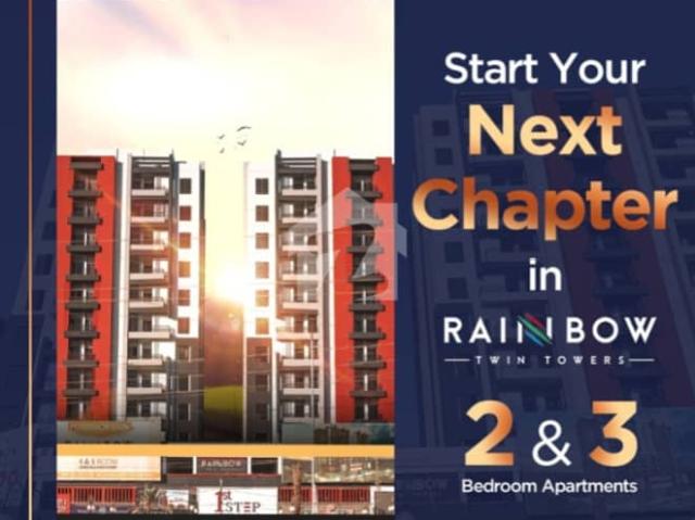 Located In The Heart Of Scheme 33 Gulshan E Maymar, Rainbow Twin Tower