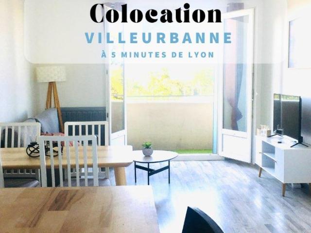 location 4 pièces meublée de 64 m² à Villeurbanne