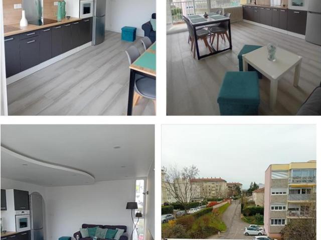 location 4 pièces meublée de 65 m² à Bron