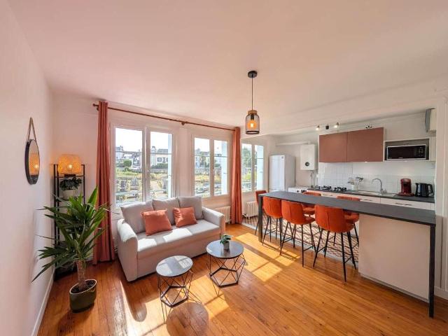 location 4 pièces meublée de 70 m² à Quimper