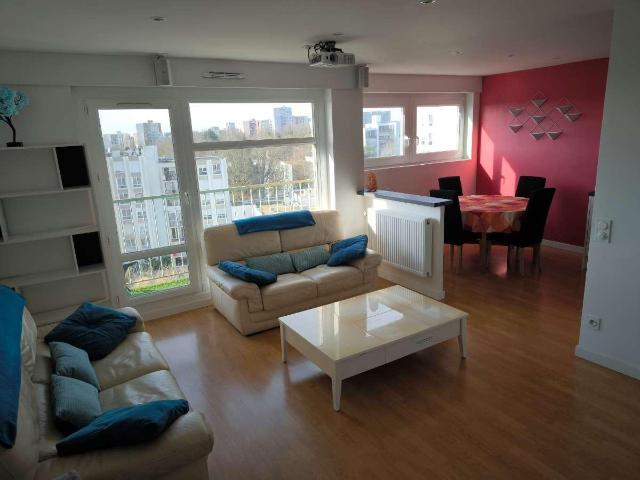 location 4 pièces meublée de 88 m² à Rennes
