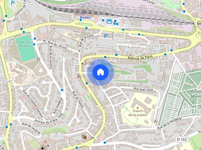 LOCATION T1BIS RODEZ SANS FRAIS D'AGENCE