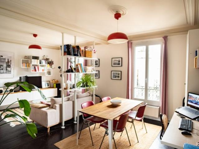 Location T2, meublé, 51m2 proche gare Bécon 2 pièces F2 T2