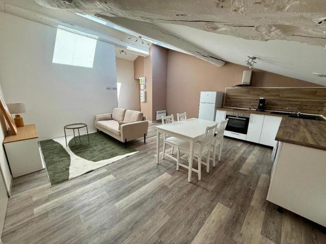 Location T2 neuf et meublé – 13 Rue de la République, Saint Étienne
