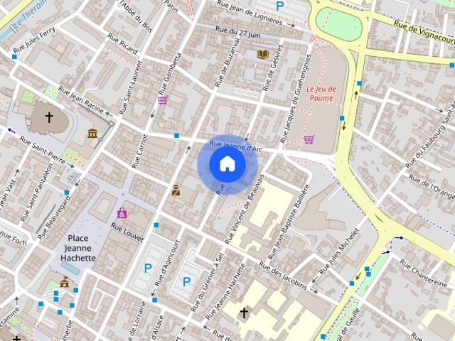 LOCATION TYPE4 PLEIN CENTRE DE BEAUVAIS