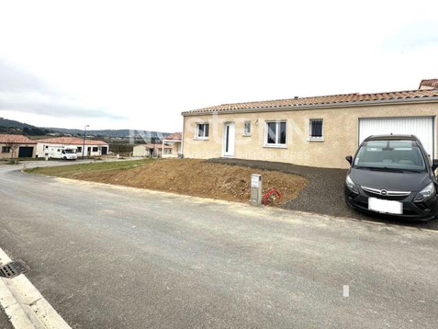 Location villa T4 de construction récente 86 m² avec garage et jardin clos / Berriac proche Carcassonne