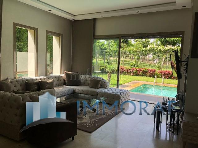 Location Villa vide Bouskoura Casablanca