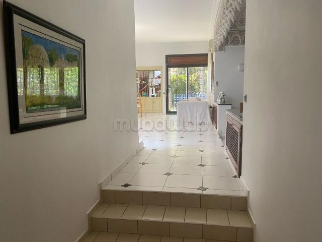 Location villa meublée avec piscine Hay Riad Rabat