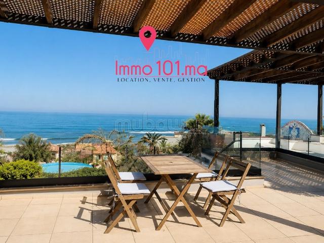 Location villa meublée avec vue sur mer à Harhoura
