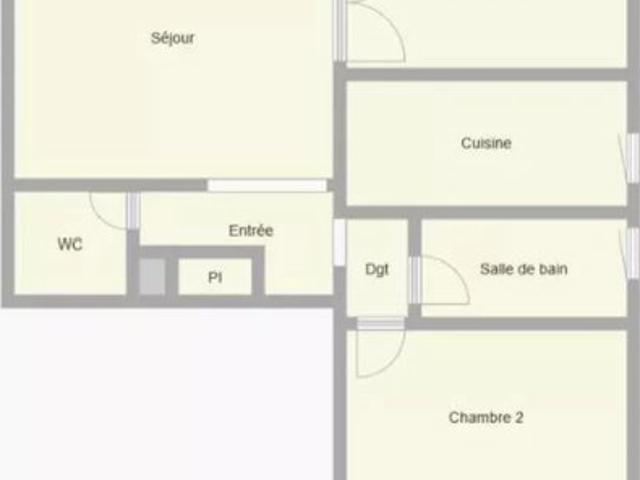 LOCATION APARTEMENT T3 de 54.50 M² à SCEAUX, avec balcon et parking