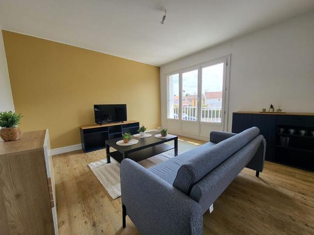 Location appartement 4 pièces, 74.19m², Saint Sébastien sur Loire