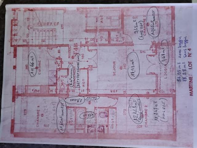Location Appartement 4 pièces 78 m2 Tarbes