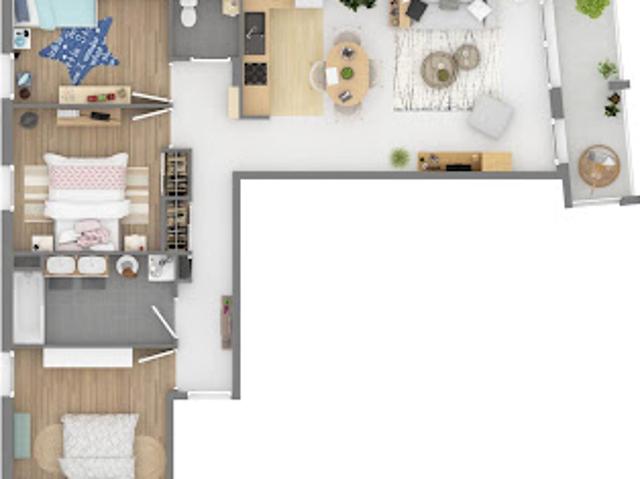 Location Appartement 4 pièces 86 m2 Clermont Ferrand