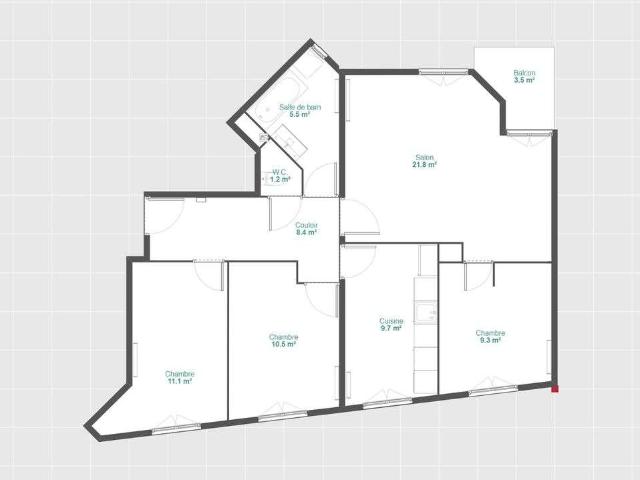 Location appartement 4 pièces Torcy 77