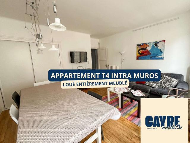 Location appartement 4 pièces Saint Malo 35
