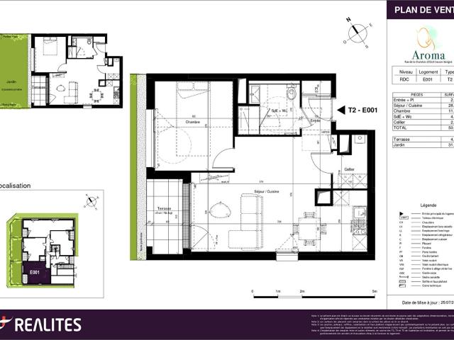 location appartement 50.4 m², cesson sevigne 35510ille et vilaine