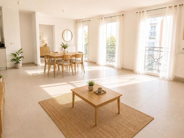 Location appartement, 57.6 m² T 3 à Trappes, 1 200 €