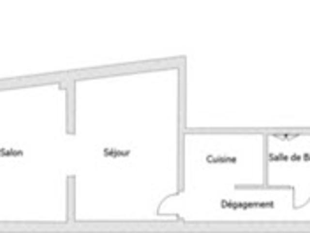 Location Appartement 5 pièces 68 m2 Paris 8ème