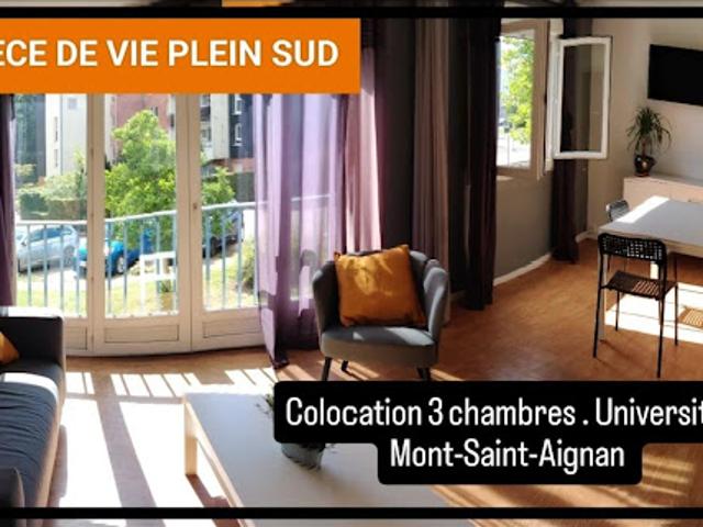 Location Appartement 5 pièces 71 m2 Mont Saint Aignan