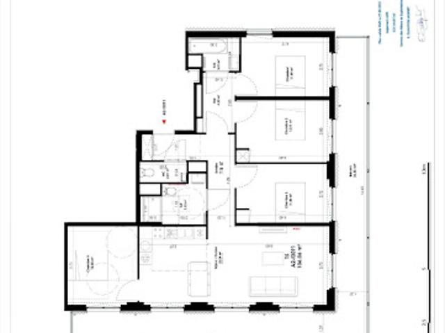 Location Appartement 5 pièces 106 m2 Saint Denis
