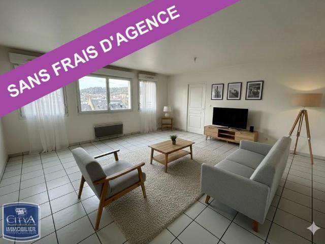 Location Appartement 5 pièces 116m² ROUEN 76000
