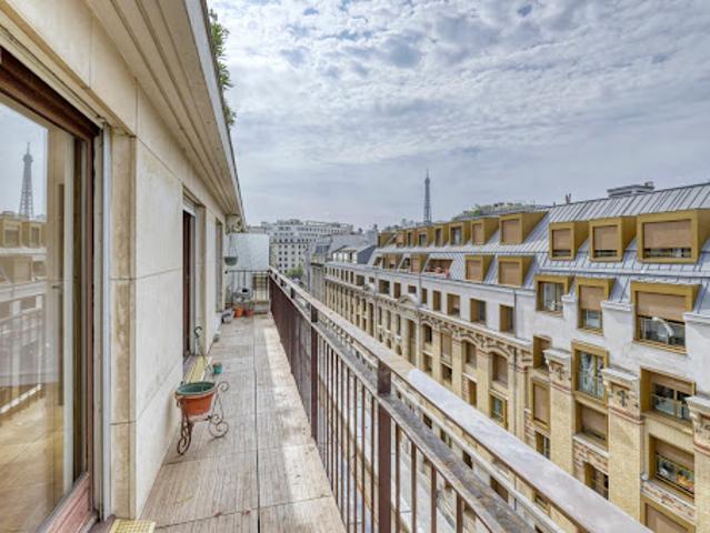 Location Appartement 5 pièces 117 m2 Paris 16ème