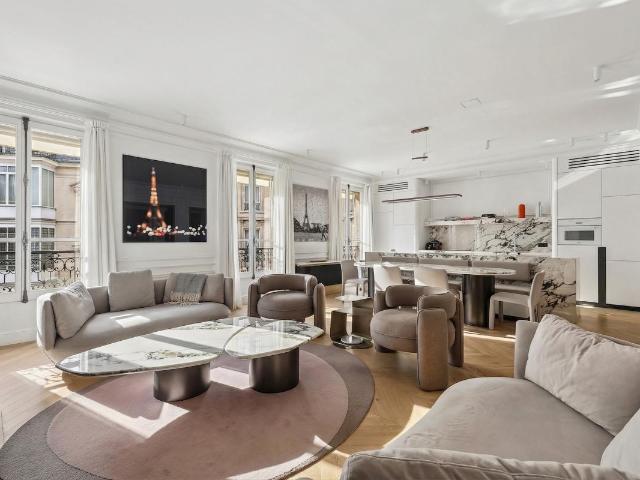 Location Appartement 5 pièces Meublé 129m² PARIS 8ème