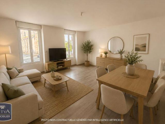 Location Appartement 5 pièces 129m² ST MACAIRE EN MAUGES 49450