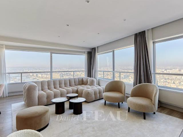 Location Appartement 5 pièces 160 m2 Paris 15ème