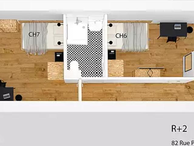 location appartement, 17.0 m²