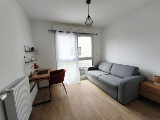 Location Appartement 1 pièce Meublé 18m² NANTES 44300