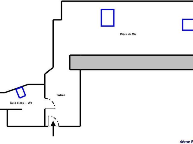 Location appartement 1 pièce Nantes Centre Ville 44