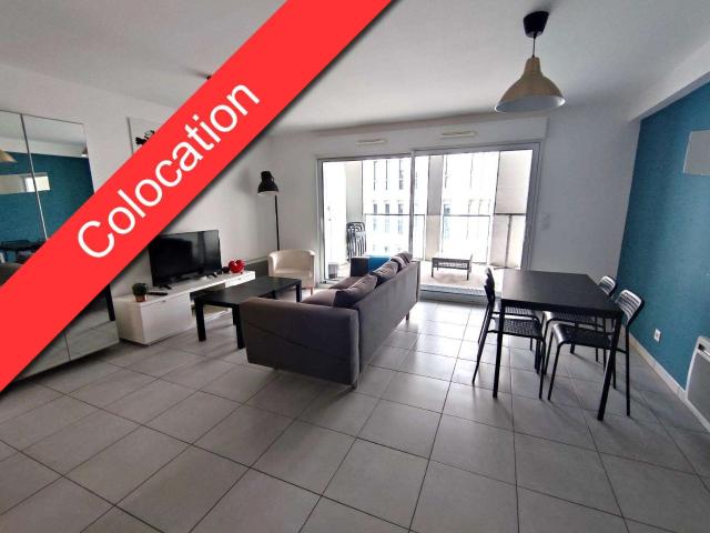 Location appartement 1 pièce Nantes Gare Sud Malakoff 44